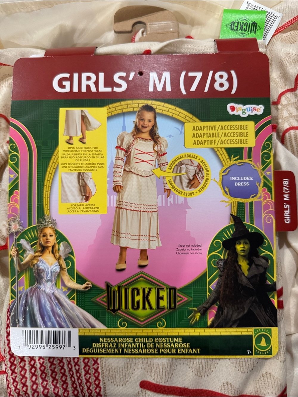 Wicked Nessarose Girls Halloween Costume
